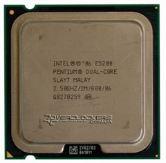 Процессор Intel Pentium Dual-Core E5200