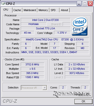 Разгон Core 2 Duo E7200