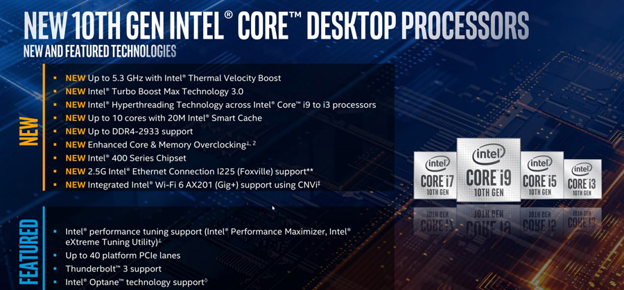 Intel Comet Lake