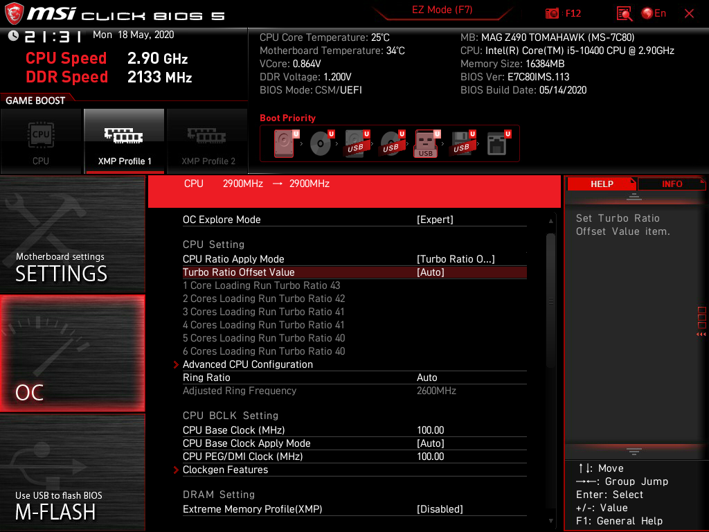 Intel Core i5-10400