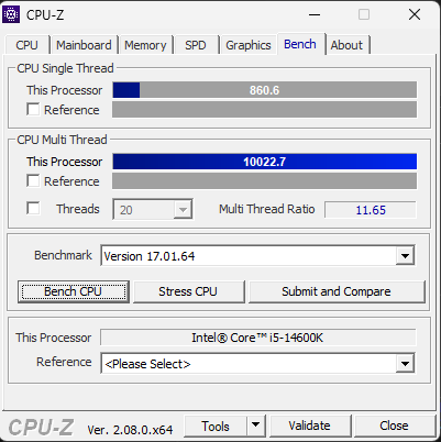 Intel Core i5-14600K
