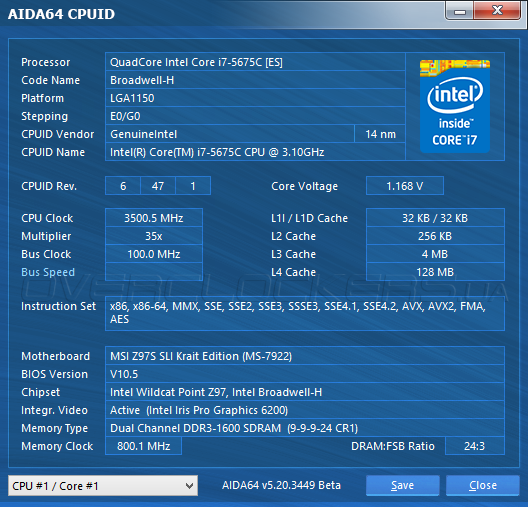 Intel Core i5-5675C