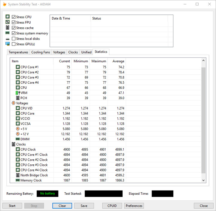 Разгон Core i7-7700K