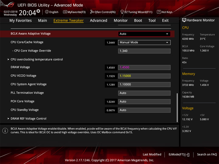 Разгон Core i7-7700K