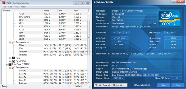 Разгон Intel Core i7-3770K