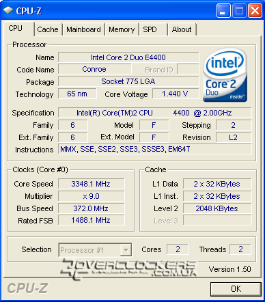 Процессор Intel Core 2 Duo E4400