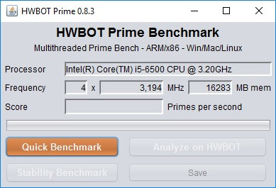 HWBOT Team CUP 2016 - SC5: Dogpile