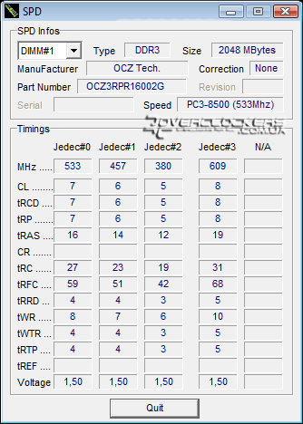 OCZ OCZ3RPR16004GK OCZ OCZ3RPR16004GK