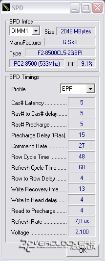 G.SKILL F2-8500CL5D-4GBPI G.SKILL F2-8500CL5D-4GBPI