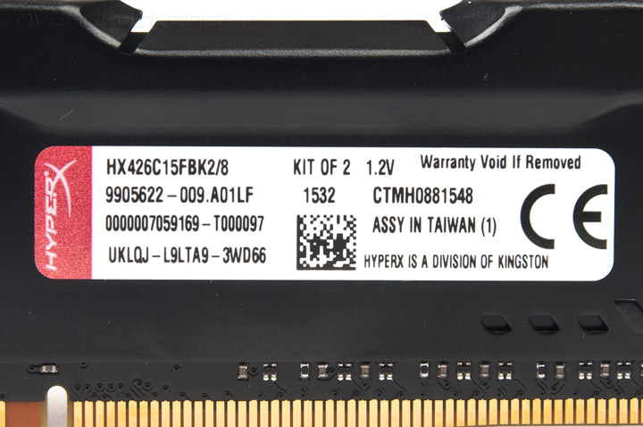 HyperX Fury HX426C15FBK2/8 HyperX Fury HX426C15FBK2/8
