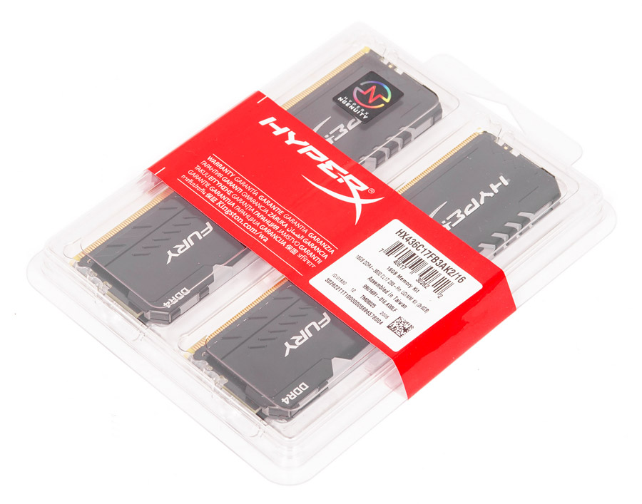 HyperX Fury RGB HX436C17FB3AK2/16
