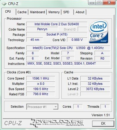 Характеристики MSI X-Slim X340
