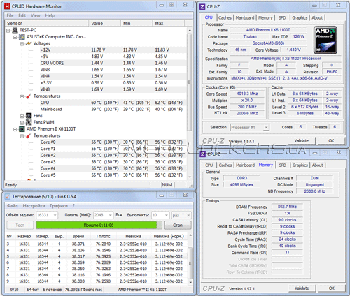 Разгон ASUS Crosshair IV Extreme