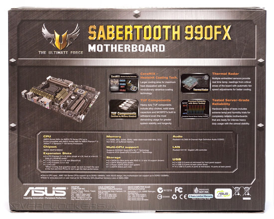 ASUS Sabertooth 990FX