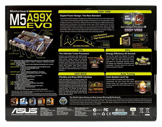 ASUS M5A99X EVO