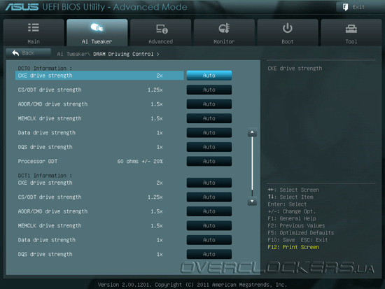 UEFI Setup ASUS M5A99X EVO