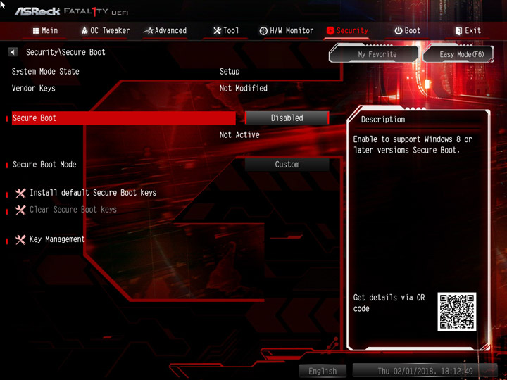 ASRock Fatal1ty Z370 Gaming-ITX/ac