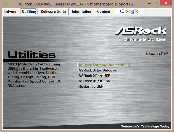 ASRock FM2A85X-ITX ASRock FM2A85X-ITX