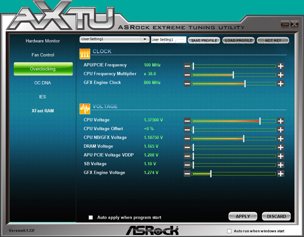 ASRock Extreme Tuning Utility