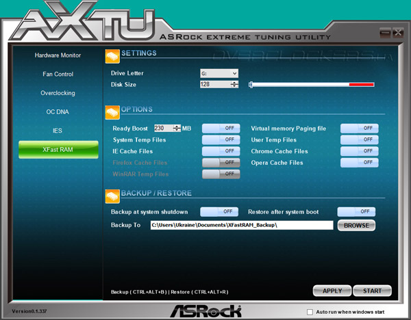 ASRock Extreme Tuning Utility