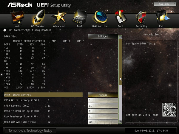 UEFI Setup ASRock FM2A85X-ITX