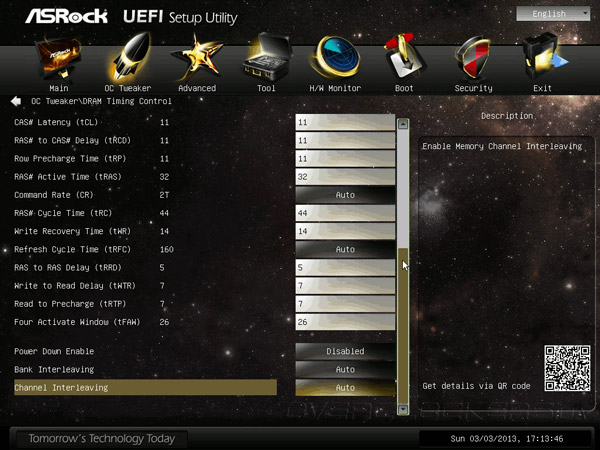 UEFI Setup ASRock FM2A85X-ITX