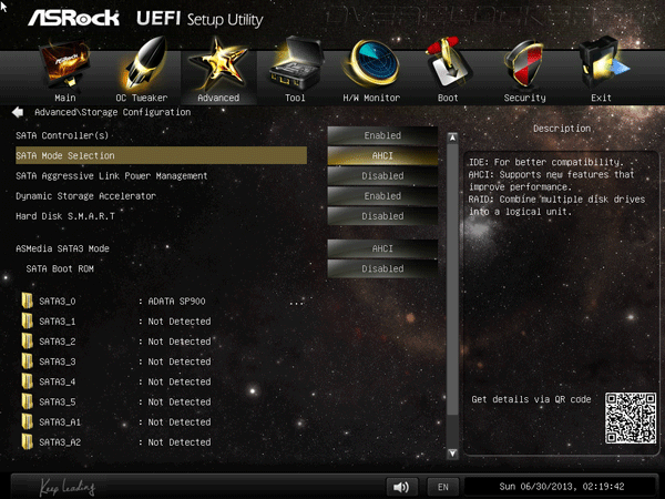 UEFI Setup ASRock Z87 Extreme6 UEFI Setup ASRock Z87 Extreme6