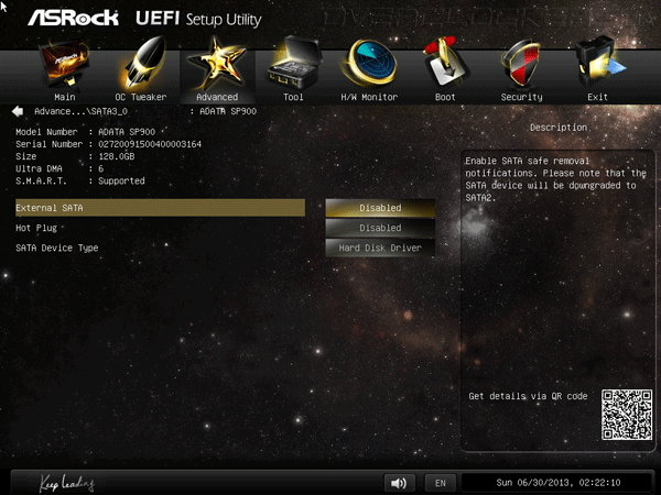 UEFI Setup ASRock Z87 Extreme6 UEFI Setup ASRock Z87 Extreme6