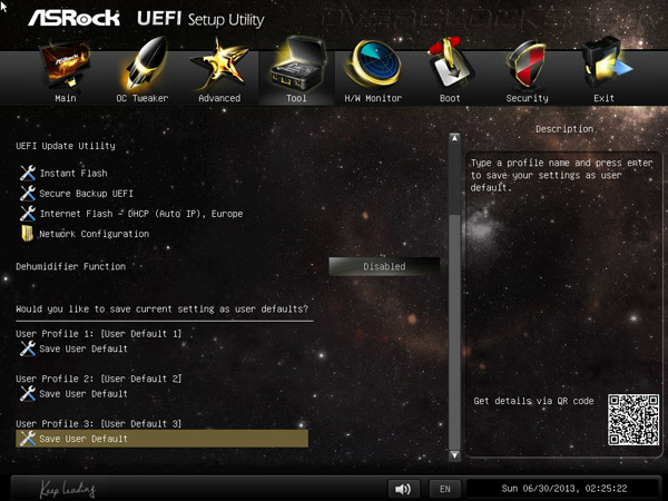 UEFI Setup ASRock Z87 Extreme6 UEFI Setup ASRock Z87 Extreme6