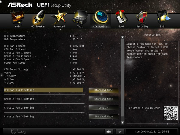 UEFI Setup ASRock Z87 Extreme6 UEFI Setup ASRock Z87 Extreme6