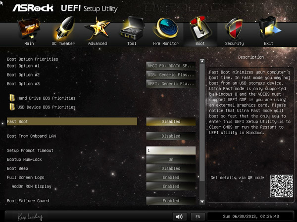 UEFI Setup ASRock Z87 Extreme6 UEFI Setup ASRock Z87 Extreme6