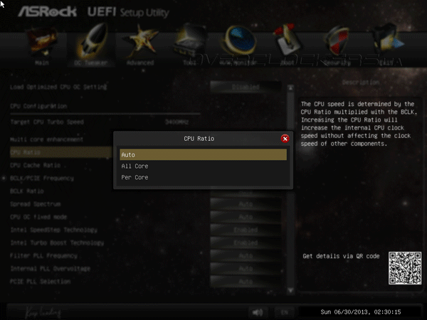 UEFI Setup ASRock Z87 Extreme6 UEFI Setup ASRock Z87 Extreme6