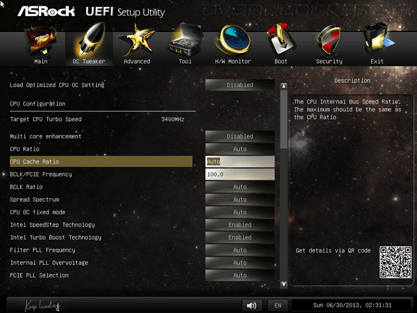 UEFI Setup ASRock Z87 Extreme6 UEFI Setup ASRock Z87 Extreme6
