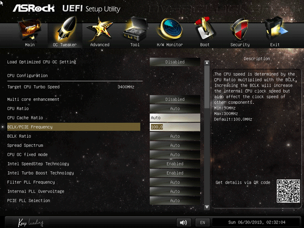 UEFI Setup ASRock Z87 Extreme6 UEFI Setup ASRock Z87 Extreme6