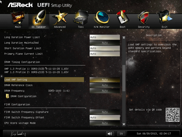 UEFI Setup ASRock Z87 Extreme6 UEFI Setup ASRock Z87 Extreme6