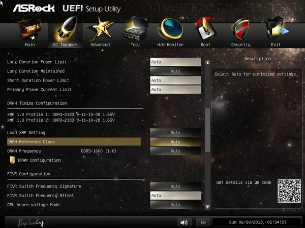 UEFI Setup ASRock Z87 Extreme6 UEFI Setup ASRock Z87 Extreme6