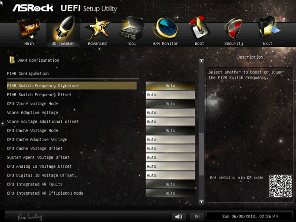 UEFI Setup ASRock Z87 Extreme6 UEFI Setup ASRock Z87 Extreme6