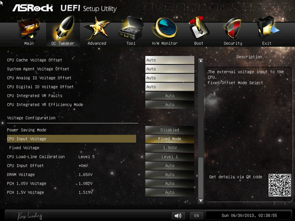 UEFI Setup ASRock Z87 Extreme6 UEFI Setup ASRock Z87 Extreme6