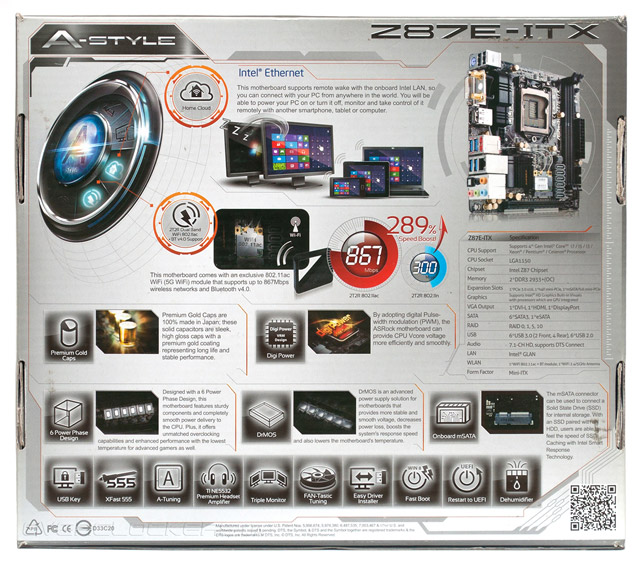 ASRock Z87E-ITX