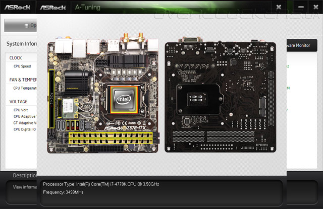 UEFI Setup ASRock Z87E-ITX