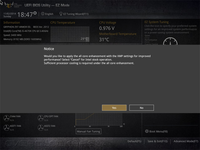 ASUS Gryphon Z97 Armor Edition