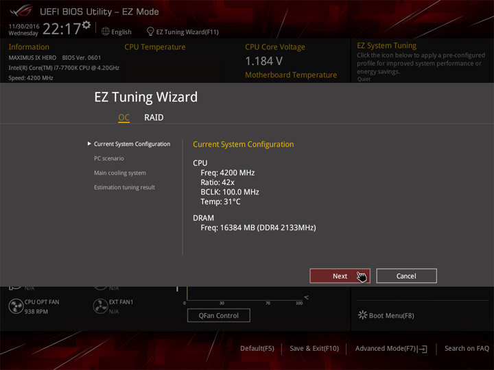 ASUS Maximus IX Hero