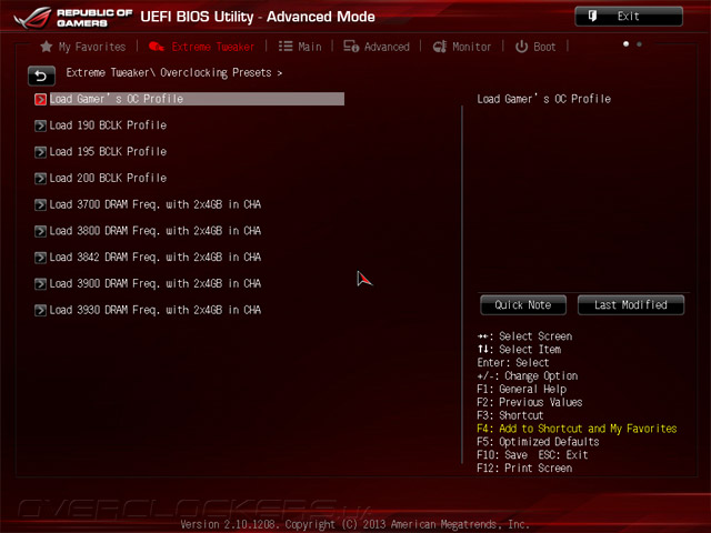 UEFI Setup ASUS MAXIMUS VI Formula UEFI Setup ASUS MAXIMUS VI Formula