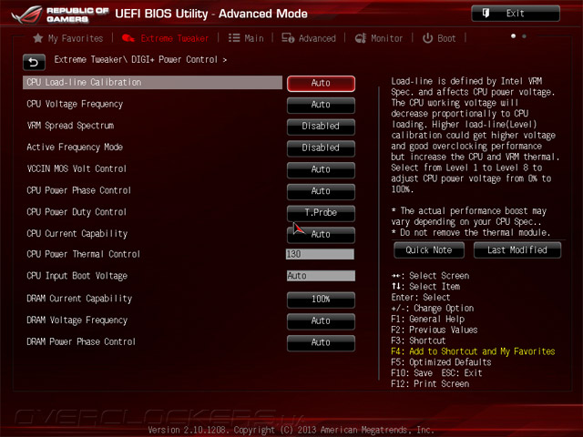 UEFI Setup ASUS MAXIMUS VI Formula UEFI Setup ASUS MAXIMUS VI Formula