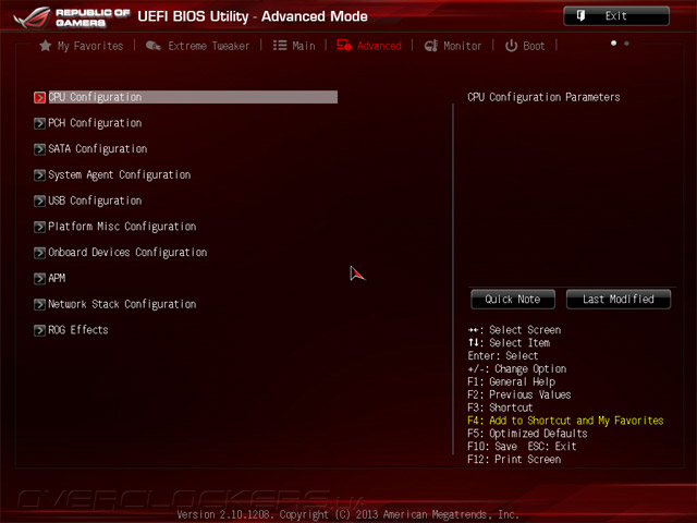 UEFI Setup ASUS MAXIMUS VI Formula UEFI Setup ASUS MAXIMUS VI Formula