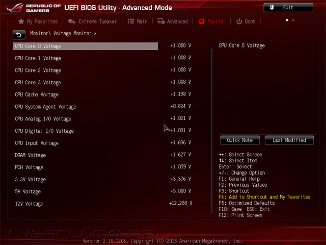 UEFI Setup ASUS MAXIMUS VI Formula UEFI Setup ASUS MAXIMUS VI Formula