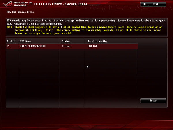 UEFI Setup ASUS Maximus VI Hero