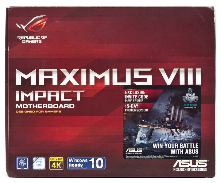 ASUS Maximus VIII Impact