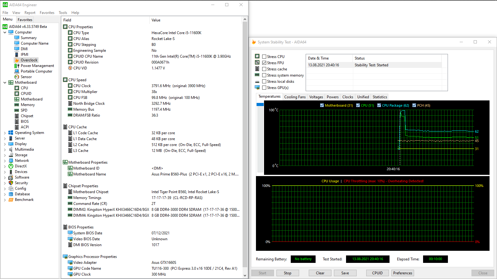 ASUS Prime B560-Plus