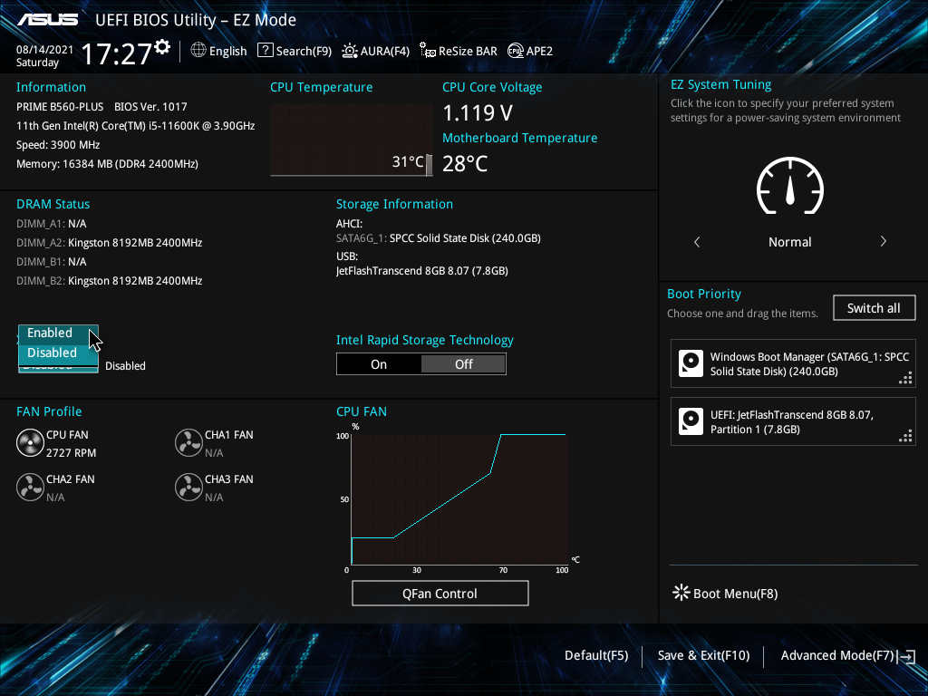 ASUS Prime B560-Plus